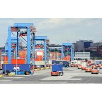 12603_5270 Containertransport auf dem Gelände des Container Terminals Altenwerder, Hamburger Hafen. | 